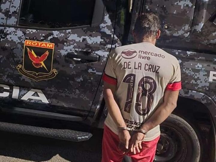 Traficante é preso com 42 porções de drogas durante ação de policiais da Rotam