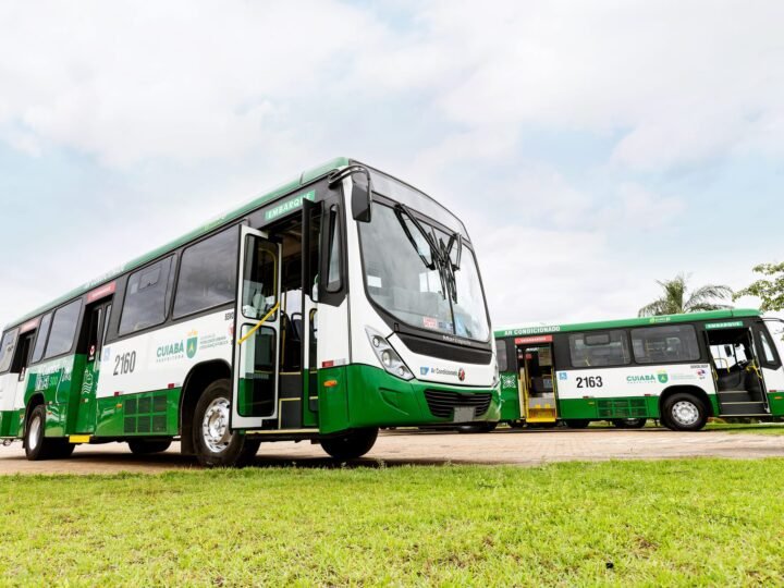 Frota de ônibus opera normalmente com tarifa zero neste domingo em Cuiabá