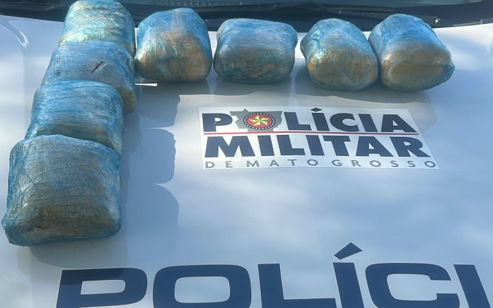 Mulher é presa em ônibus interestadual com 25 quilos de skank em rodovia de MT