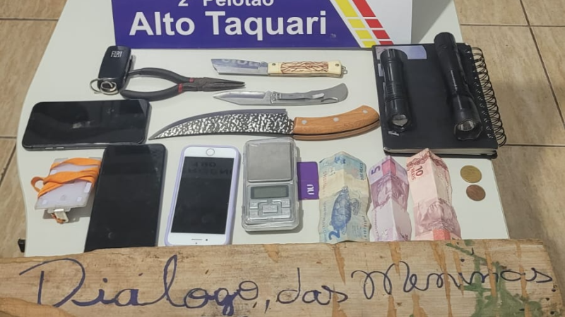 Polícia Militar resgata vítima de roubo e sequestro dentro de casa e prende criminoso