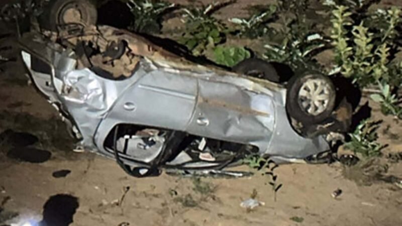 Menino de 2 anos morre em capotamento em rodovia de MT; motorista é preso