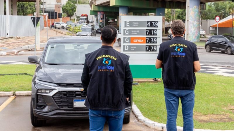 Procon Cuiabá inicia operação para fiscalizar preços dos combustíveis