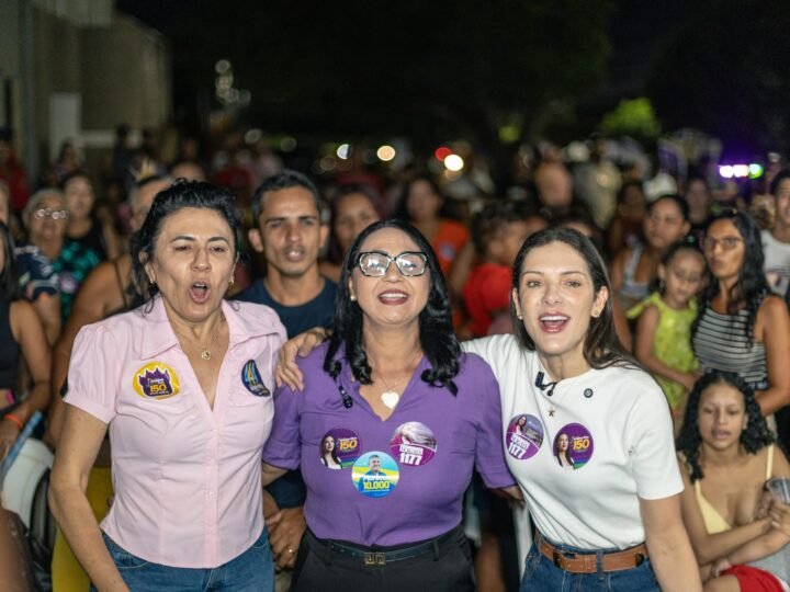 Janaina recebe apoio de prefeita e vereadores de Cáceres: “representa o povo”