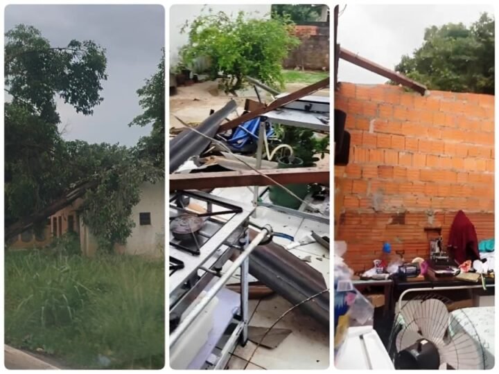 Rosário Oeste decreta situação de emergência após danos causados por chuva e vendaval
