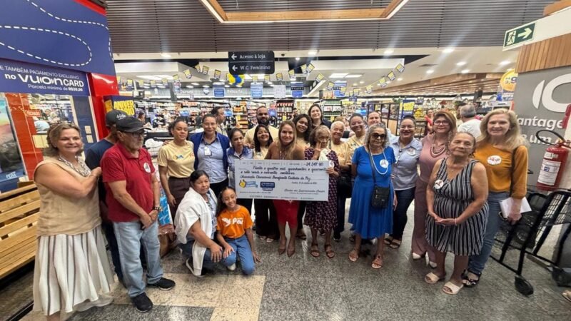Cantinho da Paz de Várzea Grande recebe R$ 34, 5 mil do Troco Solidário Comper