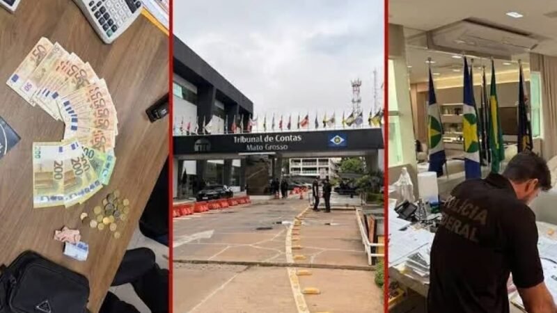 Três servidores do TCE receberam R$ 28 milhões em repasses; câmeras flagraram saques