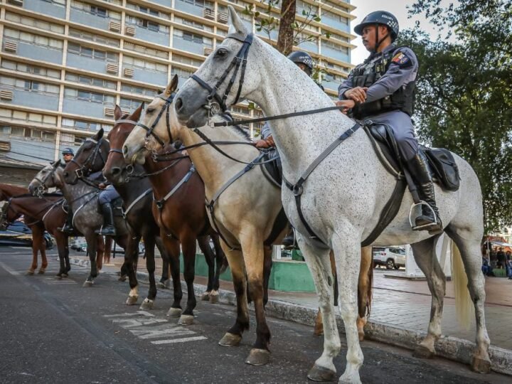 Cavalaria da PM prende idoso de 81 anos foragido da Justiça por estupro em Cuiabá