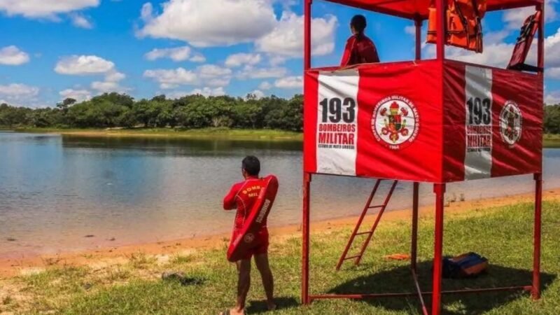 Bombeiros alertam para riscos de afogamentos durante feriado prolongado