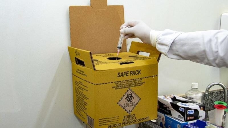 Multa por descarte irregular de agulhas pode chegar a R$ 4,2 mil em Cuiabá