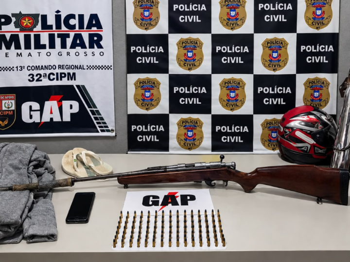 Menor é apreendido após render casal e roubar R$ 34 mil em joias e dinheiro de residência em MT