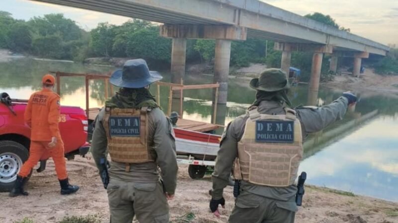 Polícias Civil e Militar deflagram operação contra garimpo ilegal por devastação em rios de MT
