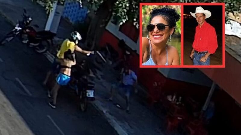 Dona de bar e cliente são mortos a tiros após discussão e assassino foge em motocicleta