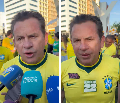 Mauro critica uso de verde e amarelo por apoiadores de Lula: “a cor deles é o vermelho”